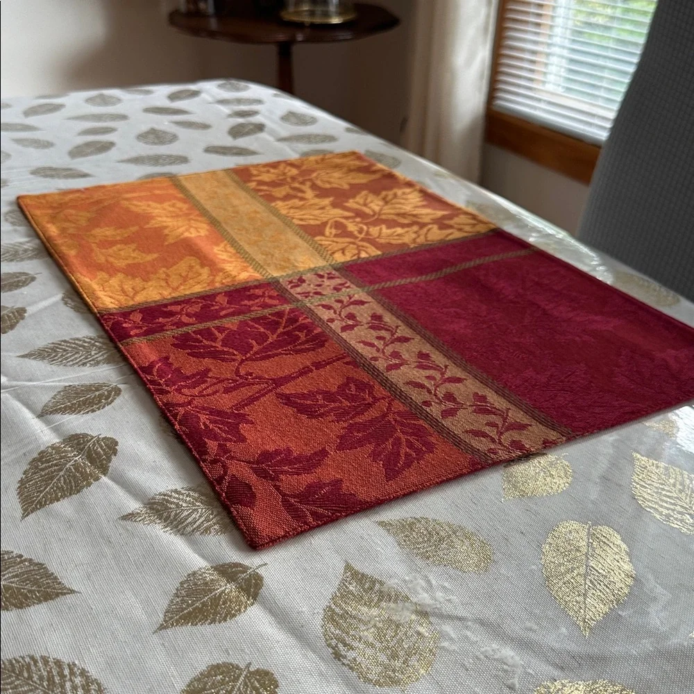Thanksgiving/fall cloth, placemat, replacement One placement